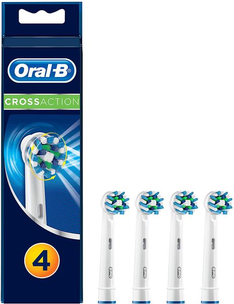Oral-B CrossAction Brush heads 4 pack