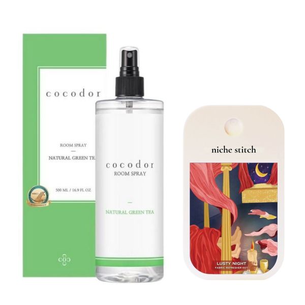 Cocod'or - Room Spray - Natural Green Tea and Pocket Perfume - Lusty Night