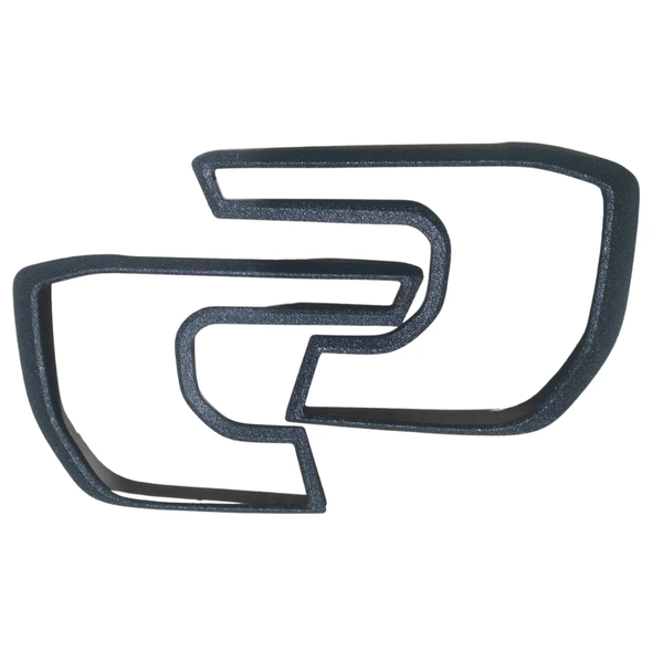 Motolab Textured Head Light Trim Compatible w/ Ford Ranger Next Gen T9 2023