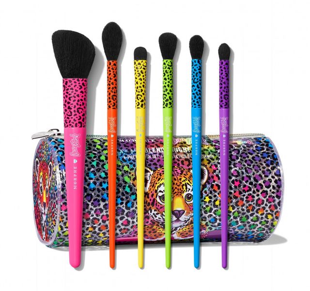 Morphe X Lisa Frank - Blend Bright 6-Piece Brush Set