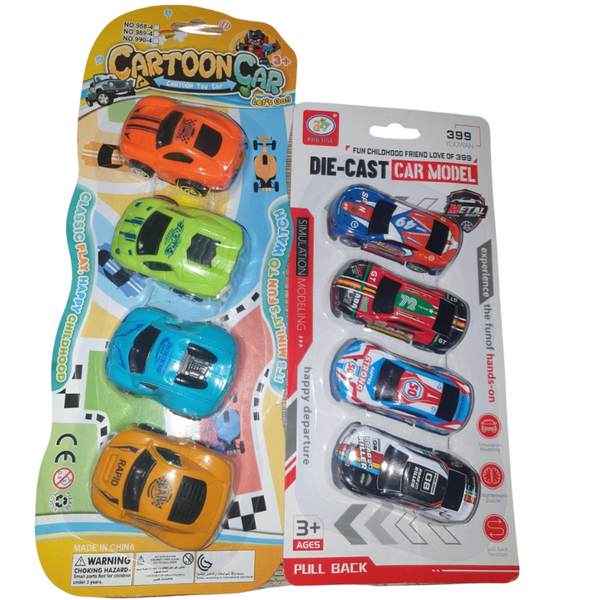2 Packs of Toy Cars