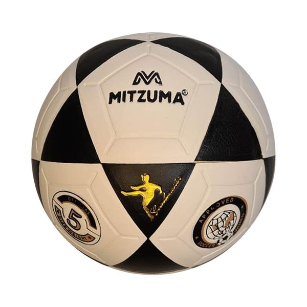 Mitzuma Red Moulded Soccer Ball - Size 5