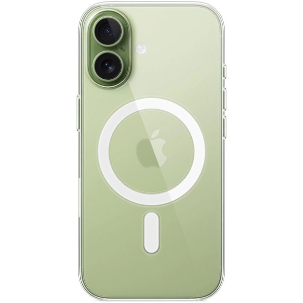 Compatible with iPhone 17 MagSafe Case Clear Shockproof Transparent Cover