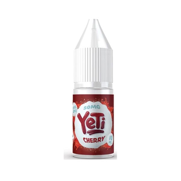 10ml Yeti Nic Salts Vape Juice - Cherry - 50mg x 1