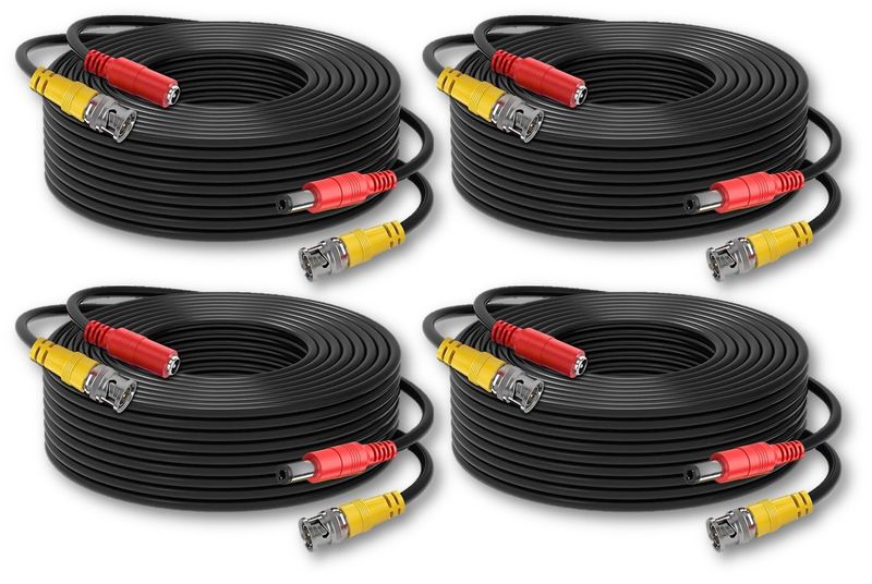 Cctv Camera Cable Set Of 4 image