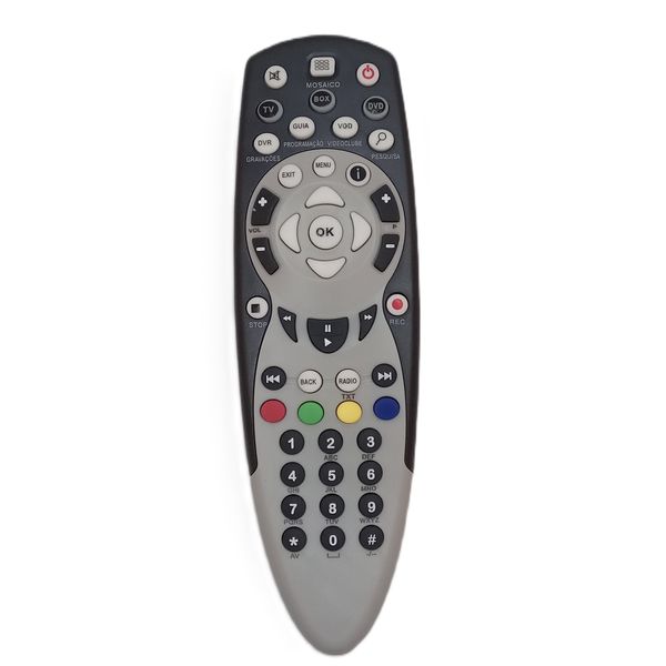Ergonomic Universal TV Remote Control - Compatible with Most popular Brands
