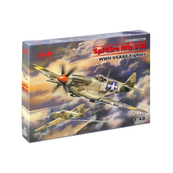ICM 48065 1/48 Spitfire Mk VIII WWII USAAF