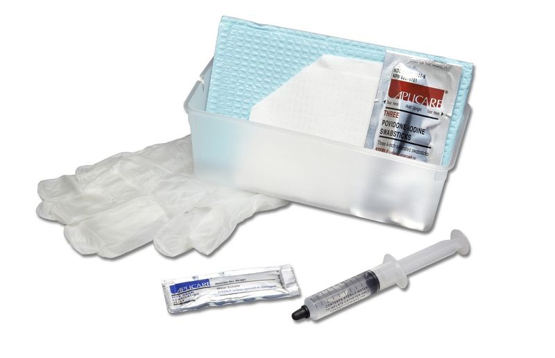 Dress Tray Catheter With 10ml Syringe
