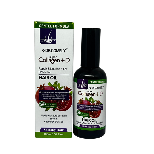 DR COMELY Super Collagen +D Repair &amp; Nourish &amp; UV Resistant Hair Oil