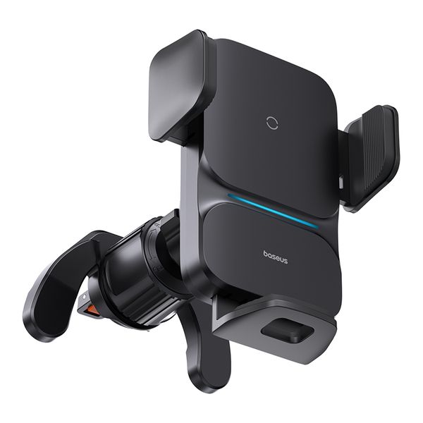 Baseus Wisdom Auto Align Mount Wireless Charger Qi 15W (Air Outlet) Black