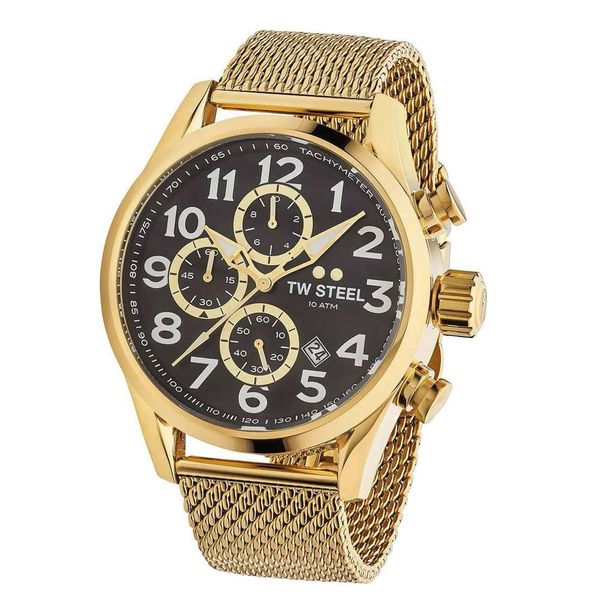 TW-Steel VS88 Volante Chronograph Mens Watch 48mm 10ATM