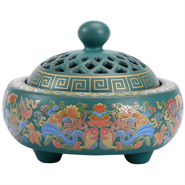 Incense Burner Stick Holder Line Incense Plate Sandalwood Coil Base