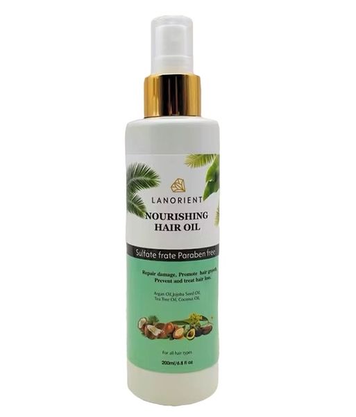 Lanorient Sulphate Free Growth &amp; Repair Hair Oil 200ml