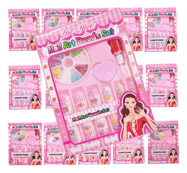 Creative Fun for Kids - Bulk Pack of 12 Kids Nail Art Sets