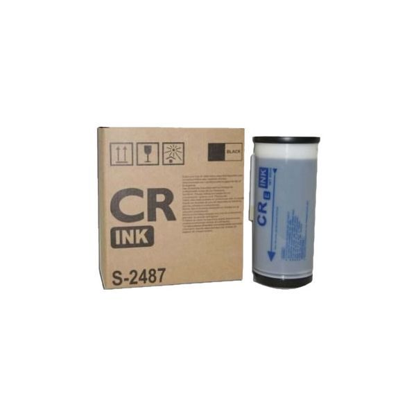 Riso Black Ink for use in Riso CR1610, CR1630 ( S-2487-Generic )