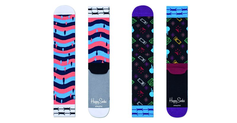 Happy Socks Montana Tube Box - Multi colour