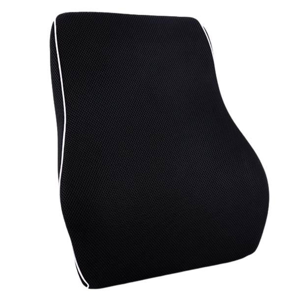 Memory Foam Lumbar Support Back Cushion for Car, Office &amp; Chair