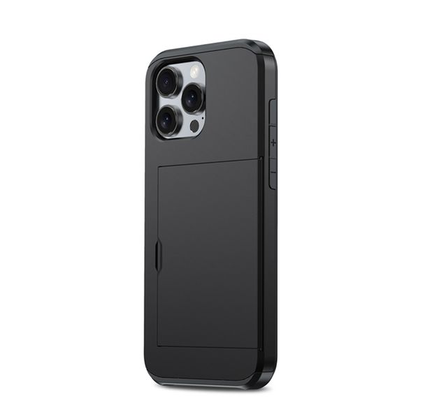 SGP Hard Rugged Case: Safeguard Hidden Card Slots Compatible with iPhone 16 Pro Max