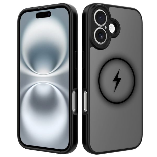 2 - in - 1 iPhone 16 Phone Case, Magnetic, Drop - Proof, Skin - Feel