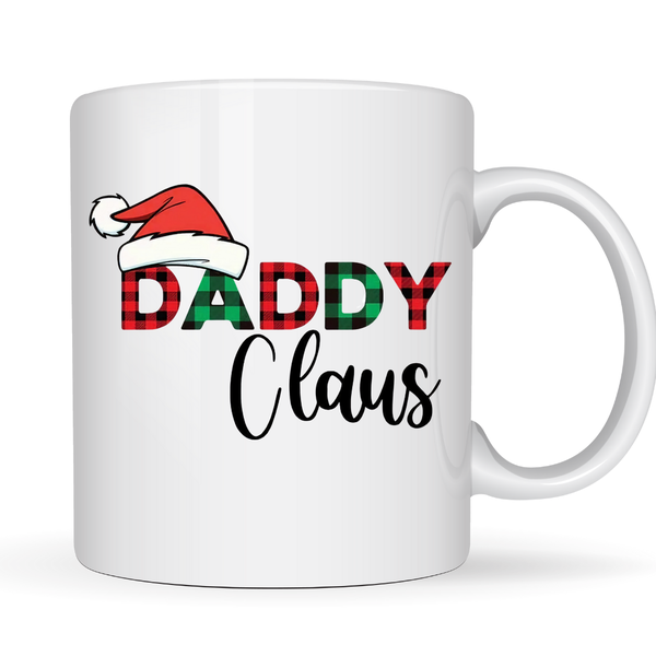 Graphical CPT White Ceramic Mug 350ml - Merry Christmas Daddy Claus