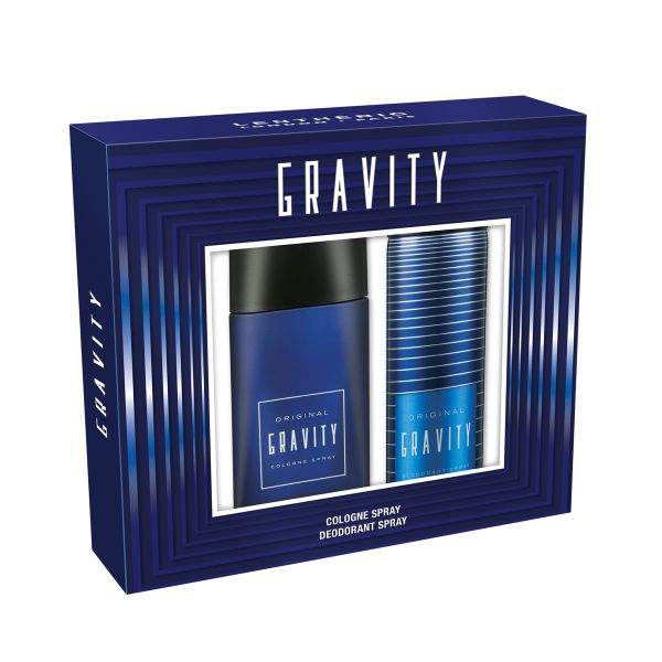 Lentheric Gravity Cologne Spray 100ml &amp; Deodorant Spray 120ml