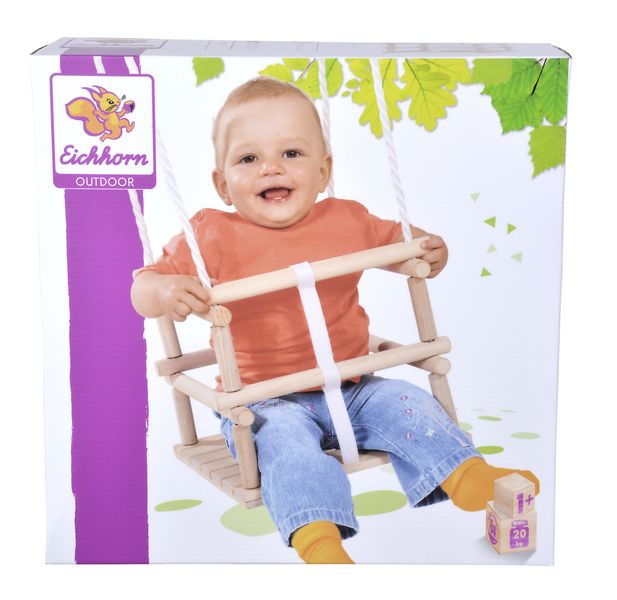 Eichhorn Outdoor Wooden Baby Swing