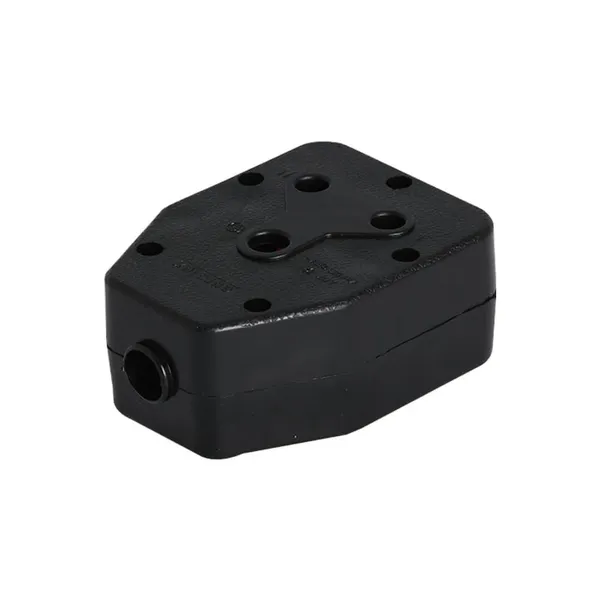2 way Janus Coupler for Extension Cable Plugs Head White