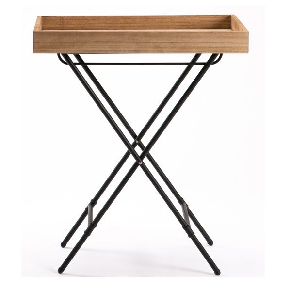 Wooden Butler Tray Table