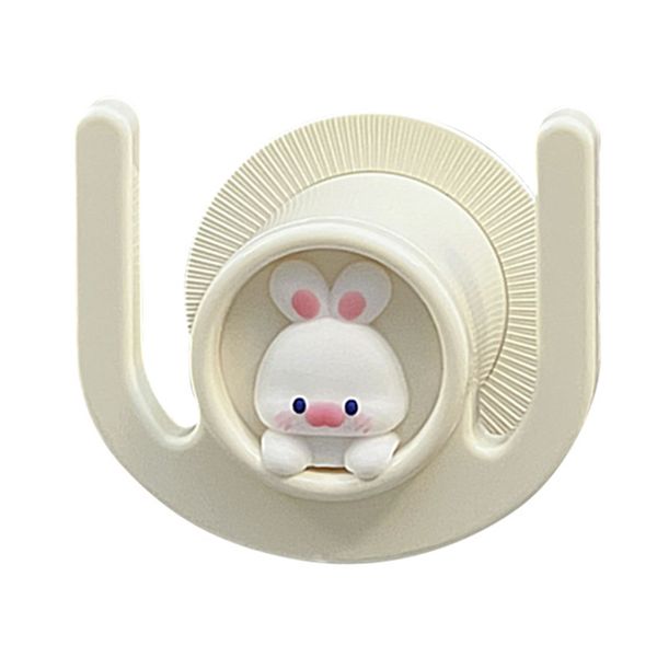 Cute Bunny Slipper Hook No Drill Space Saving Wall Mount