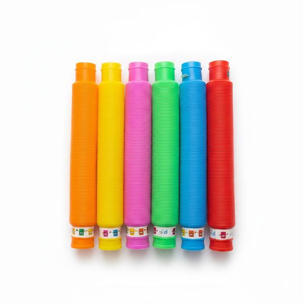 Pop Tube Fidget Toys - 6 Piece