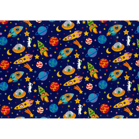 Space sale wrapping paper