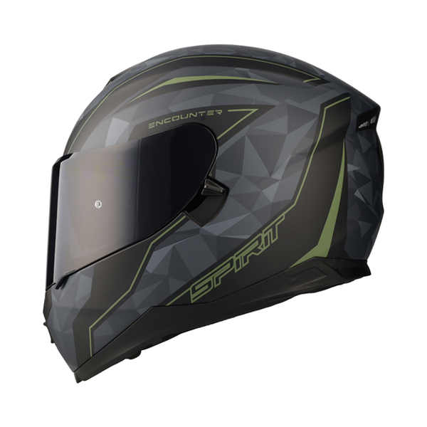 Spirit Encounter Mirage Olive Helmet - Clear Visor