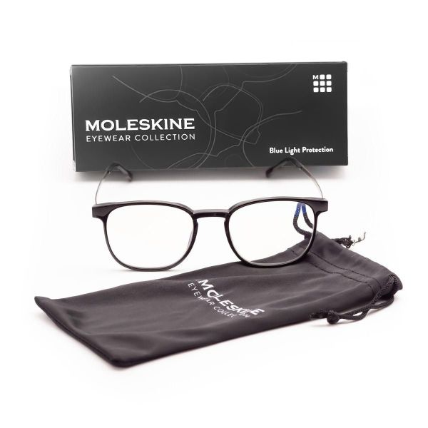 Moleskine - Blue Light Blocking Computer Glasses with Pouch - 3107