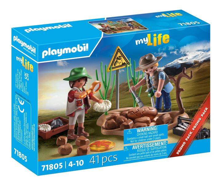 Playmobil Palaeontology Dig Playset - 41 Pieces