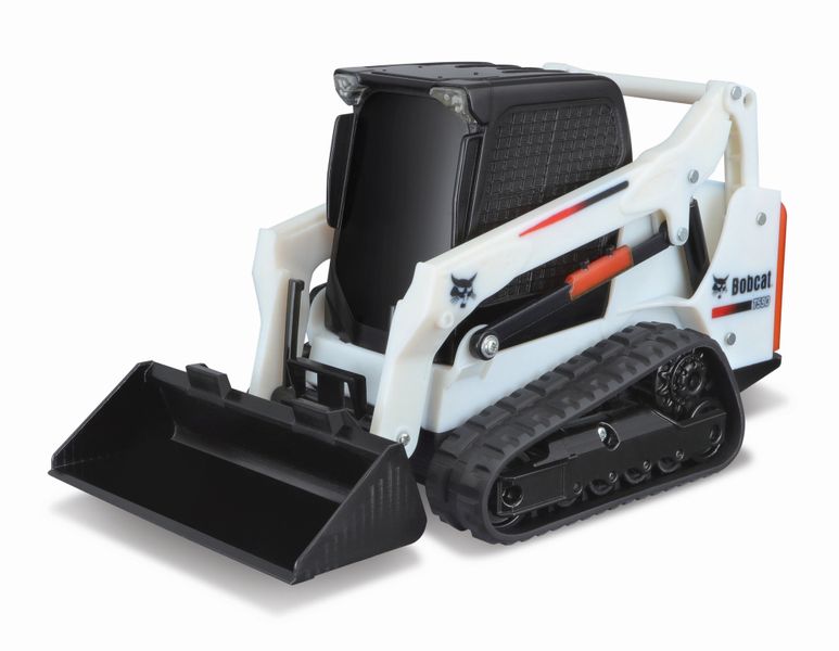 Maisto R/C Bobcat T590 Compact Track Loader - White (19cm Long)