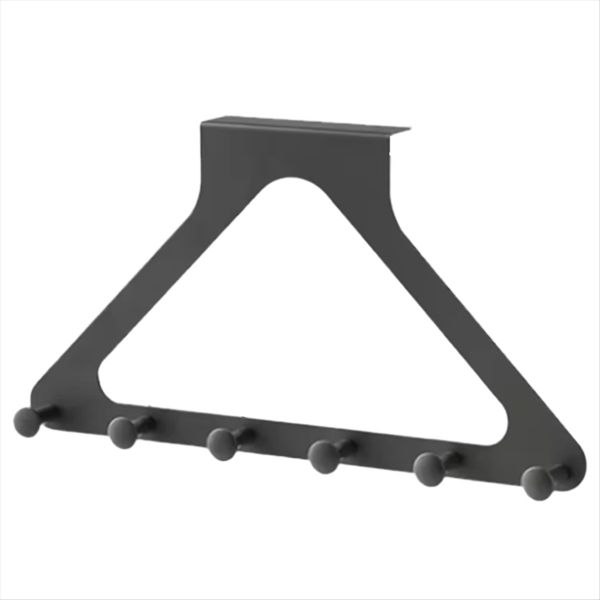 Triangular Door Hook Wall Mounted, PunchFree, Traceless Hanger for Coats, H