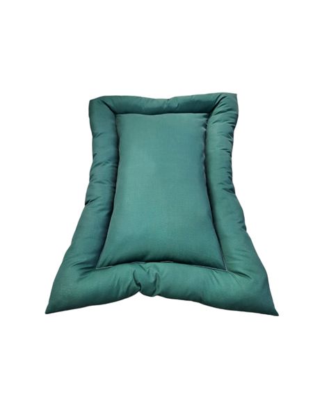 Dog Bed / Pillow For Medium Dogs - Bottle Green Square