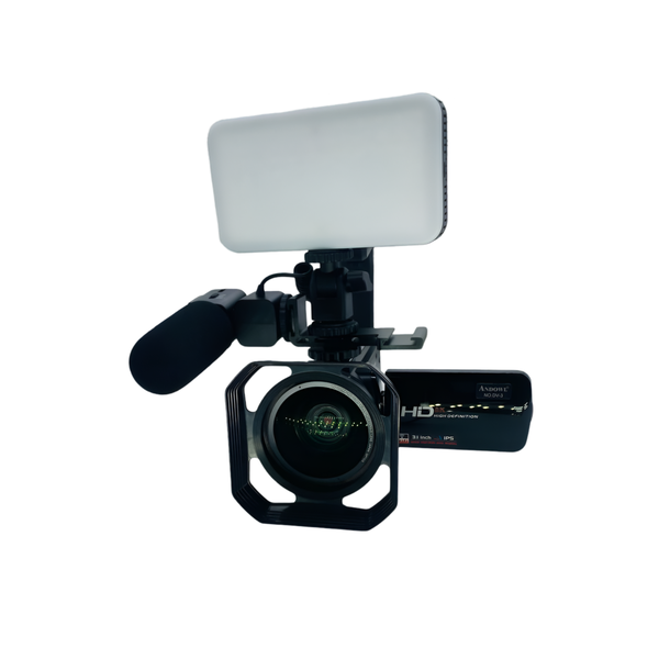 8K HD Video Camera - WiFi, 3.1" IPS Screen, 16X Zoom, Night Vision