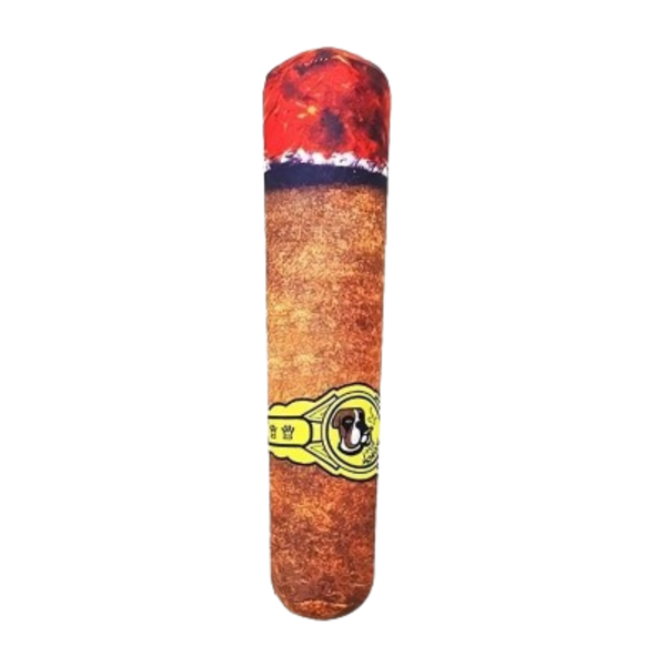 Squeaky Plush Cigar Pet Toy