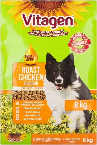 Vitagen - Roast Chicken - Large Breeds - 8kg