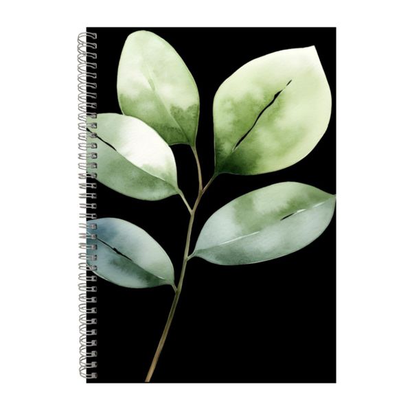 Wild Flowers 28 A4 Notebook Spiral Lined Trendy Notepad Idea 396