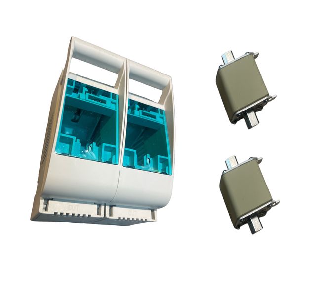 U2D Solar DC Battery Disconnect Box With Fuse 125A 1 Pole White - Generic