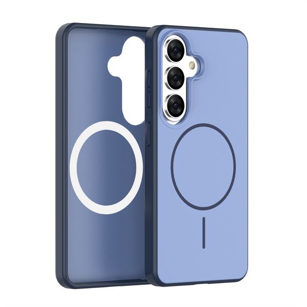 Silicone Magnetic Phone Case Compatible with Samsung Galaxy S25 Ultra