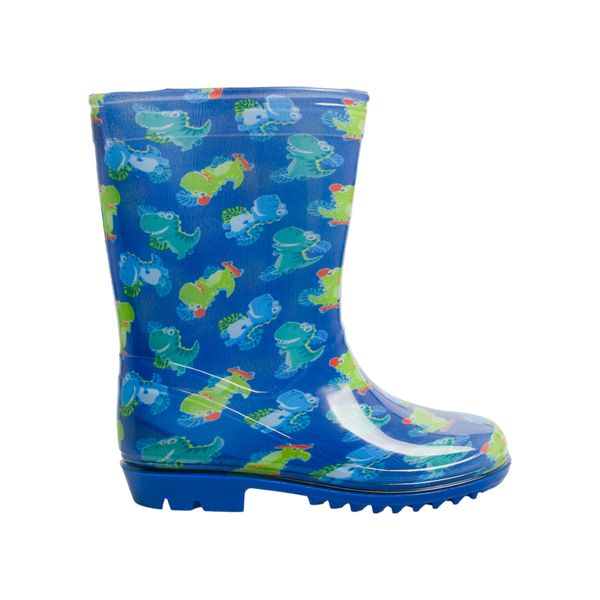 Kids Dinosaur Wellington Boots