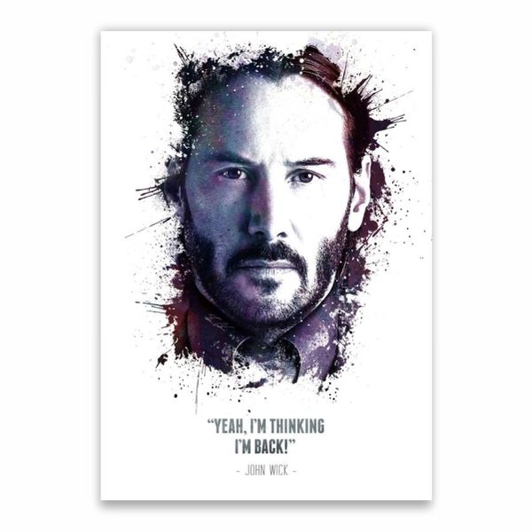 John Wick Quote Poster - A1