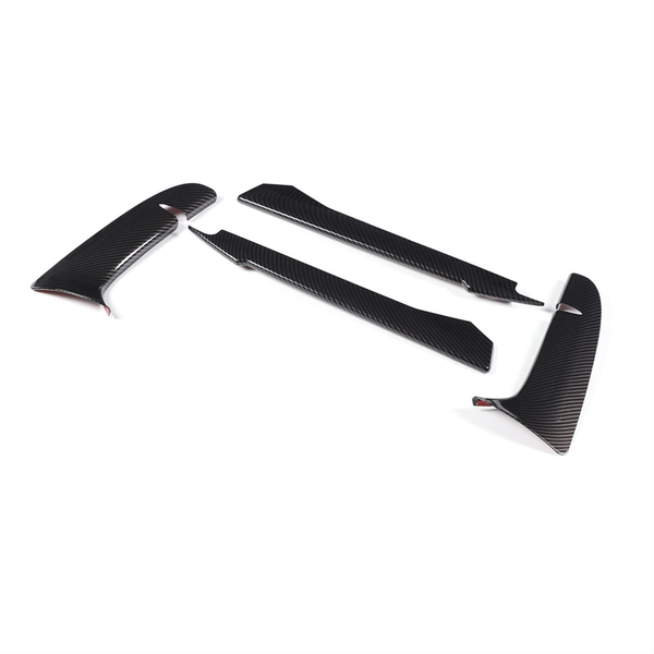 For C8 20-23 Car Front Bumper Fog Light Lamp Trim