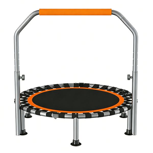 450 Pound [40 Inch] Adult Mini Trampoline, Indoor Rebound Sports Trampoline