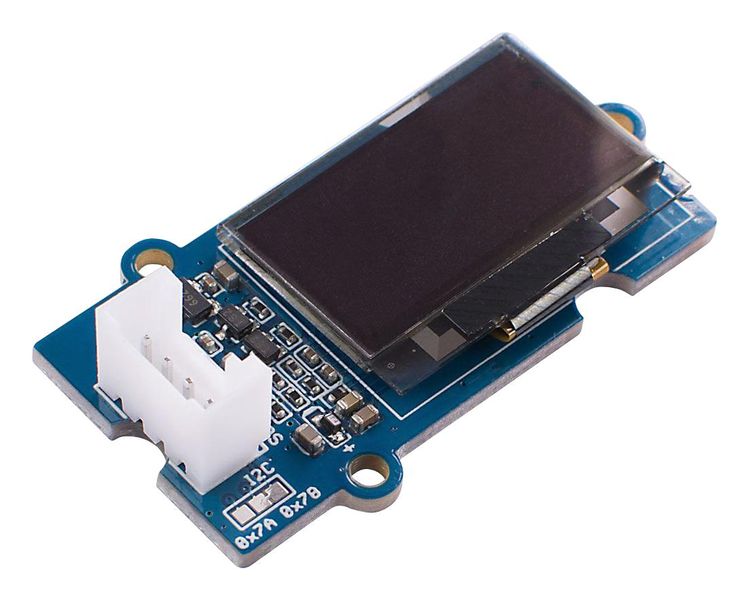 Seeed Studio (104020208) OLED Display Board, 0.96", 3.3V / 5V