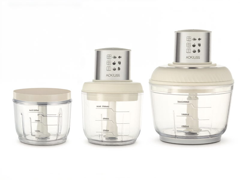 3-in-1 Electric Kitchen Vegetable and Meat Chopper, Food Processor