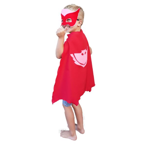 Superhero Cape &amp; Mask - PJ Masks Owlette